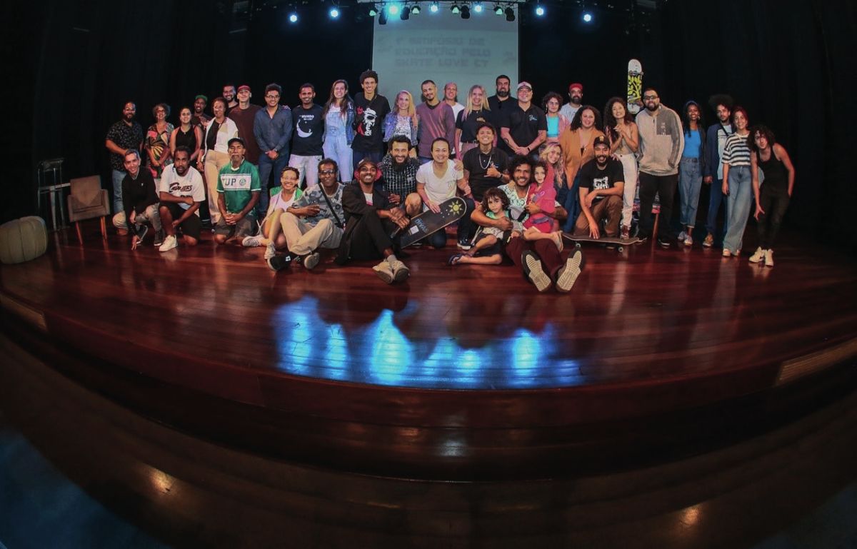 Público e equipe do 1º Simpósio